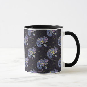 Mug Lézard de Zentangle