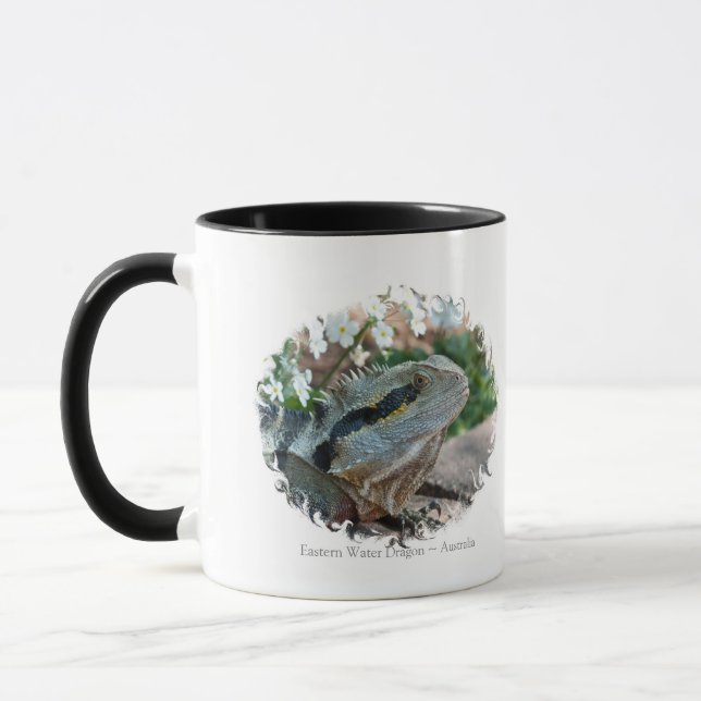 Mug Lézard Dragon D'Eau Orientale (Gauche)