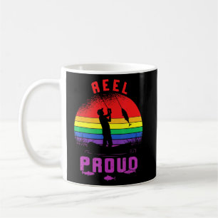 Mug Lgbt Fishing Reel Fier Gay Angler Retro Queer Pri