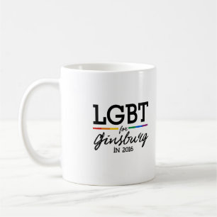 Mug LGBT pour Ginsburg 2016