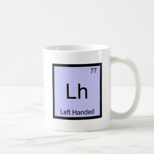 Mug Lh - Symbole de table périodique de chimie à main
