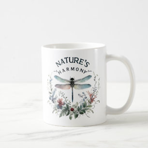 Mug L'harmonie de la nature - libellule artistique