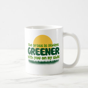 Mug L'herbe est toujours plus verte