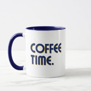 Mug L'heure du café   Simple Café Quotidien Minimalist