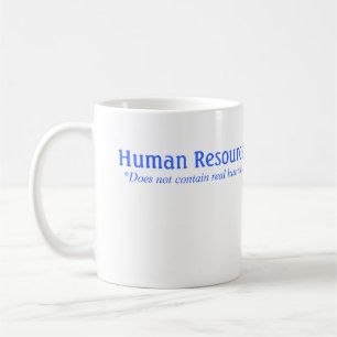 Mug L'heure ne contient pas de vrais humains