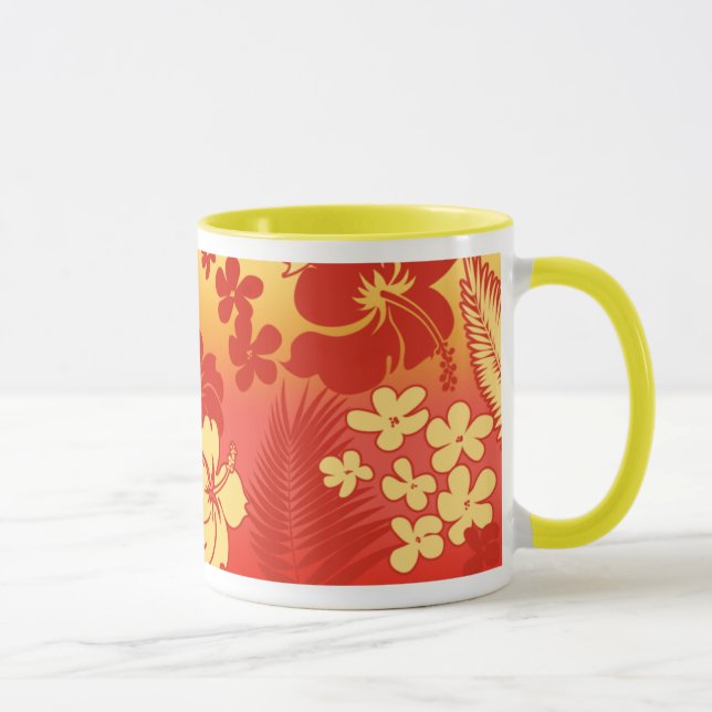 Mug L'Hibiscus hawaïen de Kona Blend (Droite)