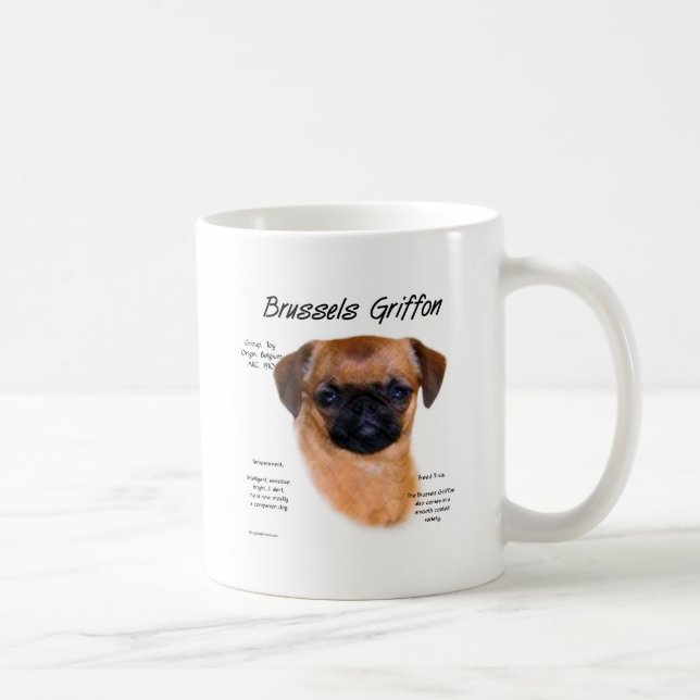 Mug L'histoire mouvementée du Griffon bruxellois (Droite)