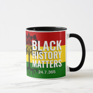 Mug L'histoire noire compte MONOGRAM Marcus Garvey BHM