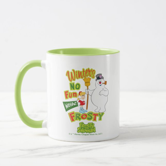Mug L'hiver ne s'amuse pas sans Frosty le Snowman™ (Gauche)