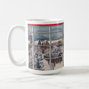 Mug 'L'hiver par la fenêtre' de Bruce Tunis