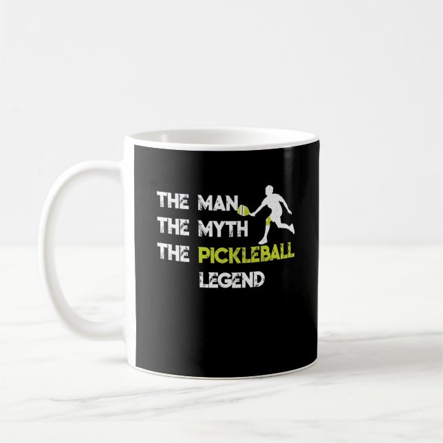 Mug L'Homme Le Mythe La Légende du Pickleball (Gauche)