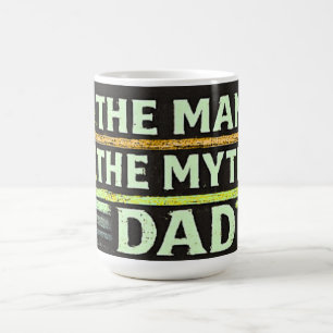 Mug L'Homme Le Mythe Papa Fête des Pères Vintage