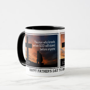 Mug L'HOMME QUI S'INQUIÈTE DEVANT DIEU Fête des pères 
