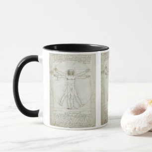Mug L'homme vitruvien de Léonard de Vinci