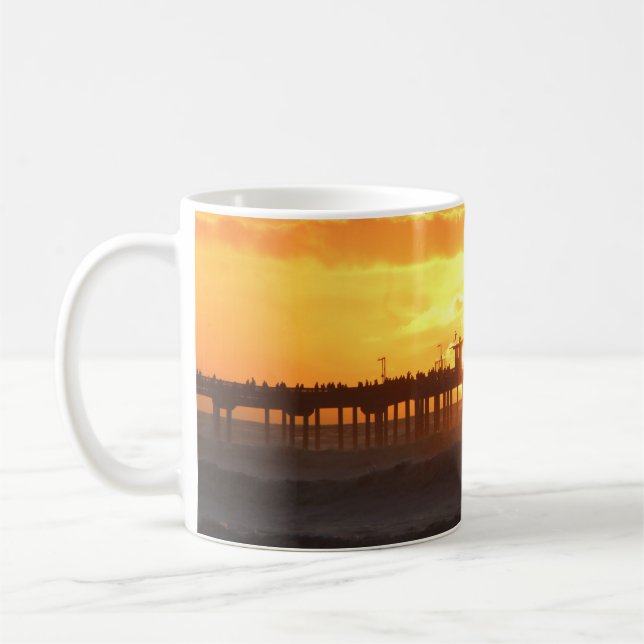 Mug L'homologue californien au coucher du soleil (Gauche)
