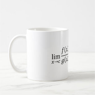 Mug L'Hopital's Rule - Math And Calculus Basics T-Shir