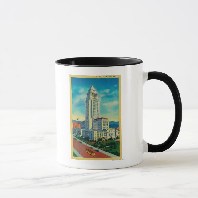 Mug L'hôtel de ville de Los Angeles (Droite)