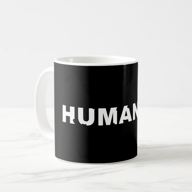 Mug L'humanité s'effondre (Devant gauche)