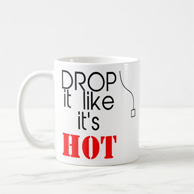 Mug L'humour cite la baisse qu'il l'aiment est les (Gauche)