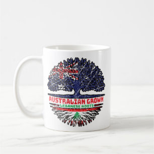 Mug Liban Australie Australie racine d'arbre