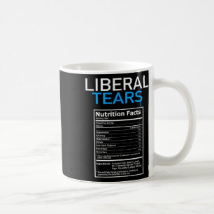 Mug Libéral Larmes Anti Libéral Pro Trump Républicain