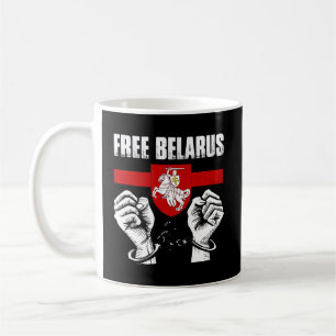 Mug Libérez Biélorussie Pogonya - Biélorussie Drapeau 