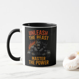 Mug Libérez la Bête – Cadeau de Muscle de Force de Cul