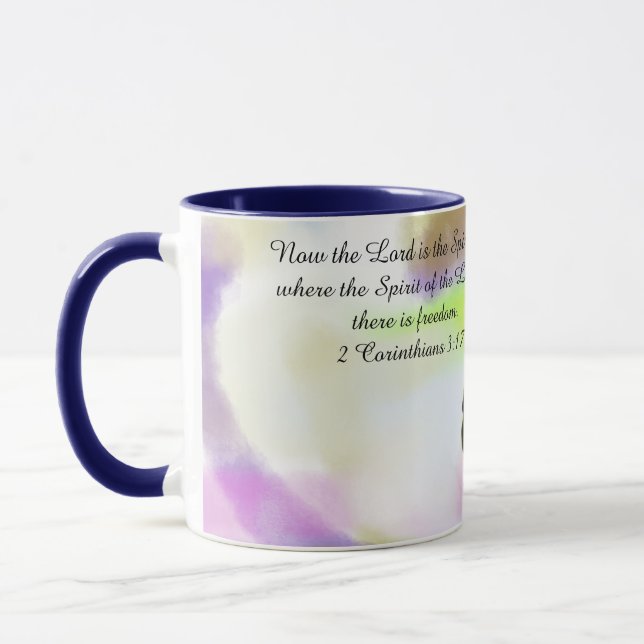 Mug liberté au nom de jésus (Gauche)
