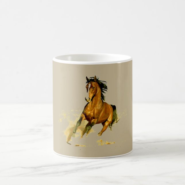 Mug Liberté - Cheval Coureur (Centre)