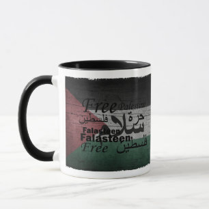 Mug liberté de la palestine libre pour la palestine