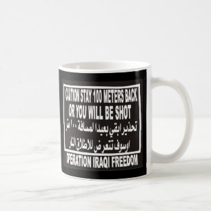 Mug Liberté irakienne d'opération - le séjour de