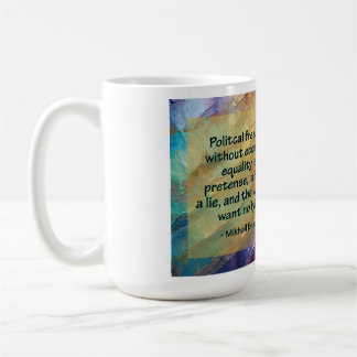 Mug Liberté politique et égalité économique