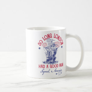 Mug Liberté Première Sécurité Troisième 4 juillet Patr