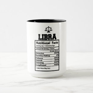 Mug Libra Faits nutritionnels
