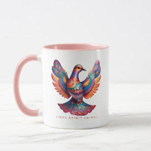 Mug Libra Spirit Animal Dove Alebrije Femme