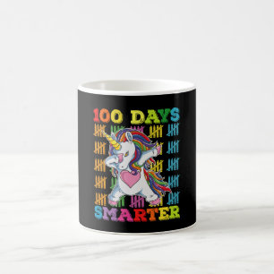 Mug Licorne 100 Jours Plus Intelligente 100ème Jour D'
