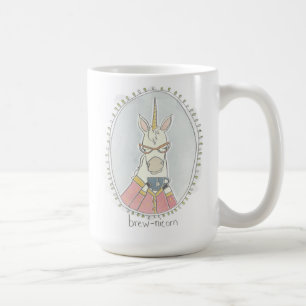 Mug Licorne caféinée de Brew de Cutie  