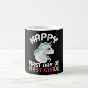 Mug Licorne de première année Joyeuse Première Journée