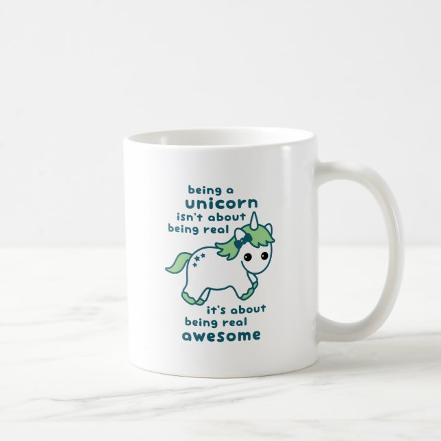 Mug Licorne impressionnante (Droite)