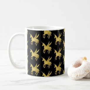 Mug licorne magique, licorne or, tendance
