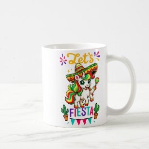 Mug Licorne Mignonne Cinco De Mayo Faisons La Fête Mex
