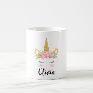 Mug licorne personnalisée, Cadeaux pour enfants