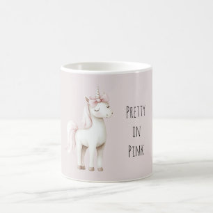 Mug Licorne rose mignonne