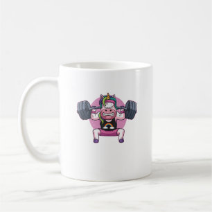 Mug Licorne Squat Musculation Fitness Entraînement Gym