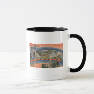 Mug L'Idaho (capitale de l'État/fleur) - grande lettre