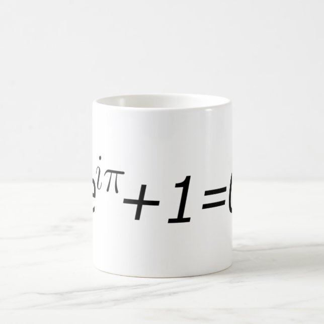 Mug L'identité d'Euler (Centre)