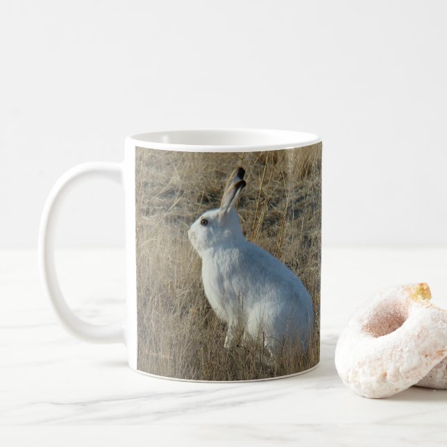 Mug Lièvre de raquettes R25 (Avec donut)