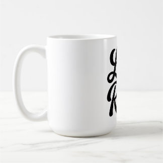 Mug Life is a Race Custom-Cut Vinyl Motivational