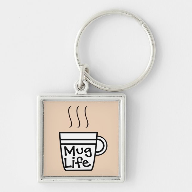 Mug Life Keychain (Front)