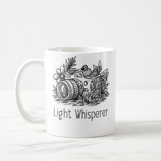 Mug Light Whisperer I Camera Photo Laughter Photograph (Gauche)